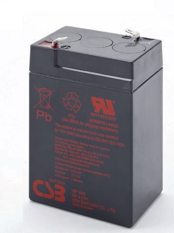 GP 645 - аккумулятор CSB 4.5ah 6V  